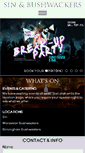 Mobile Screenshot of bushwackers.co.uk